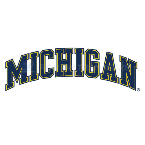 Michigan Wolverines Logo T-shirts Iron On Transfers N5078 - Click Image to Close